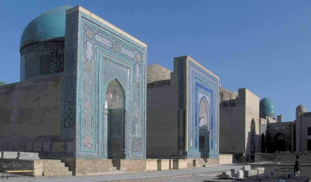 Shah-i-Zinda, central group